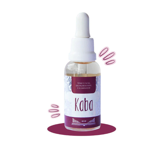 Tónico Facial Despigmentante e Iluminador Kaba 30 ML