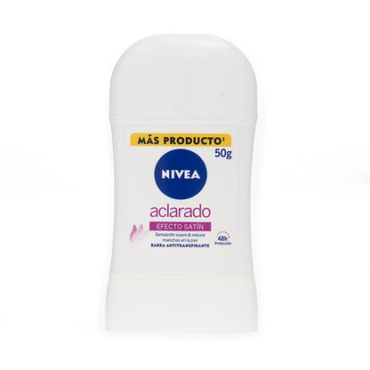 Desodorante Aclarante Nivea Tono Natural Efecto Satín Stick 50 g