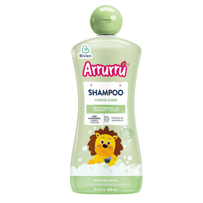 Shampoo Arrurrú para Cabello Claro