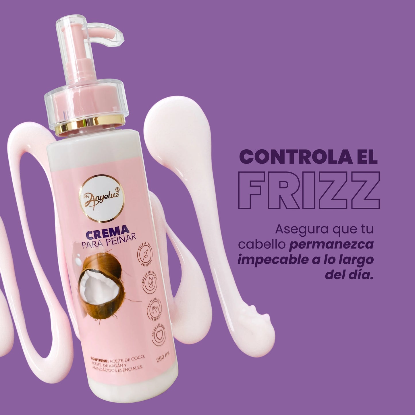 Crema Para Peinar Anyeluz 250 ML