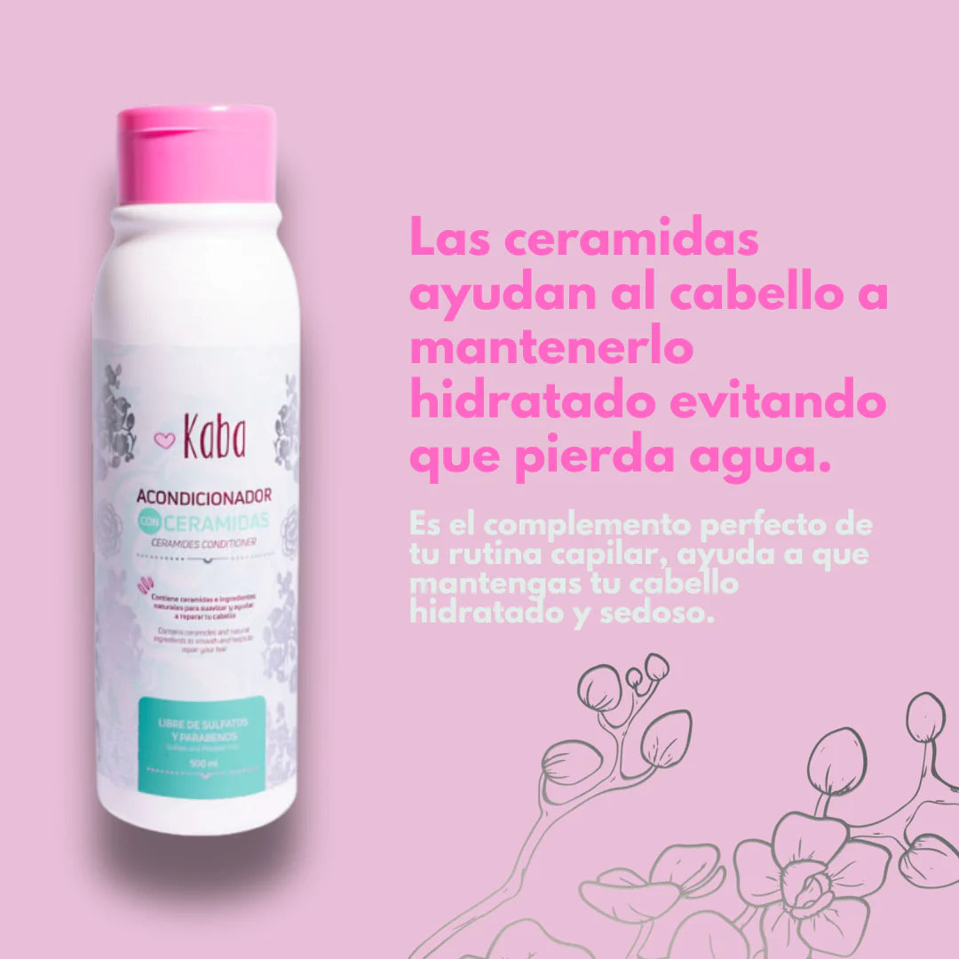 Acondicionador de Ceramidas Kaba 500 ml