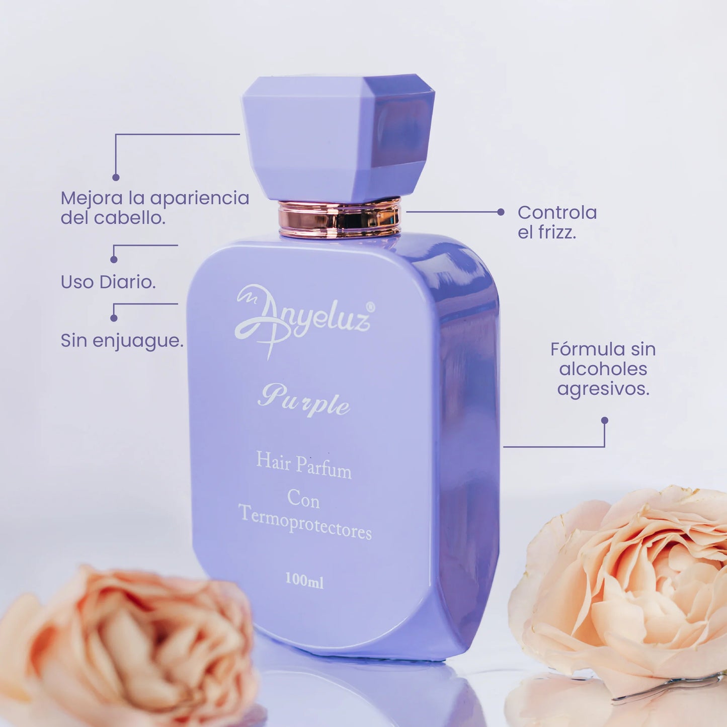 Perfume Capilar Purple 100 ML - Anyeluz