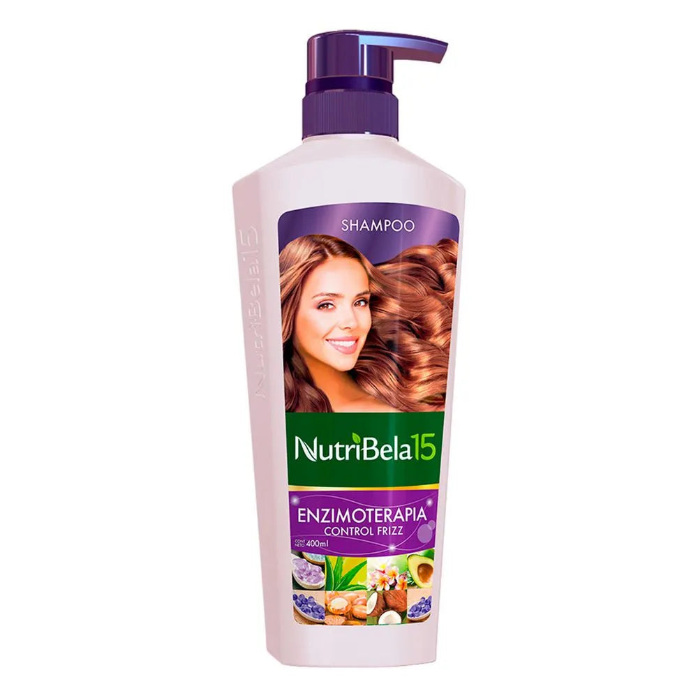 Shampoo Nutribela Enzimoterapia Control Frizz