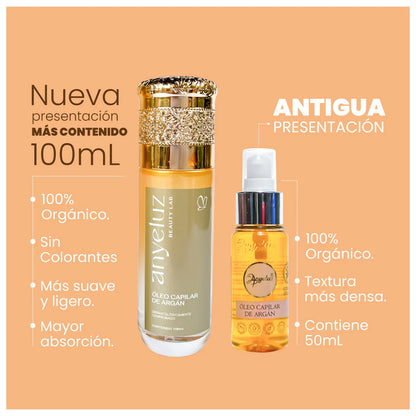 Óleo Capilar de Argán 100 ML Anyeluz